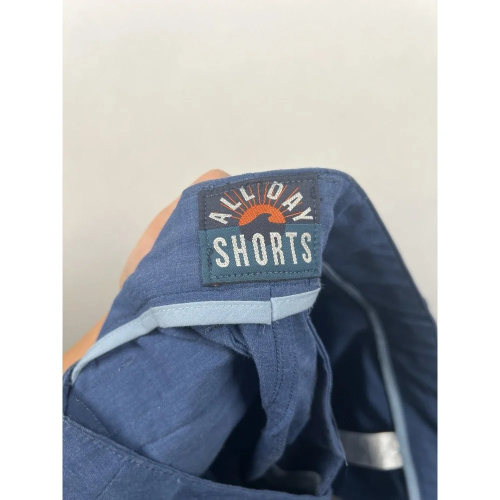 Faherty Men's All Day Shorts‎ SZ 34 Blue